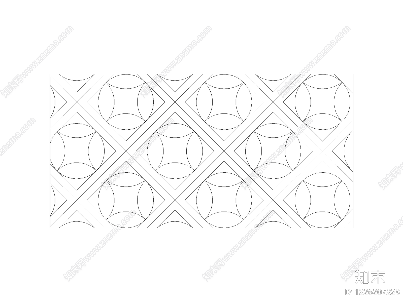 填充图案CAD图纸