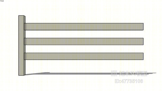 栅栏SU模型下载【ID:47735106】