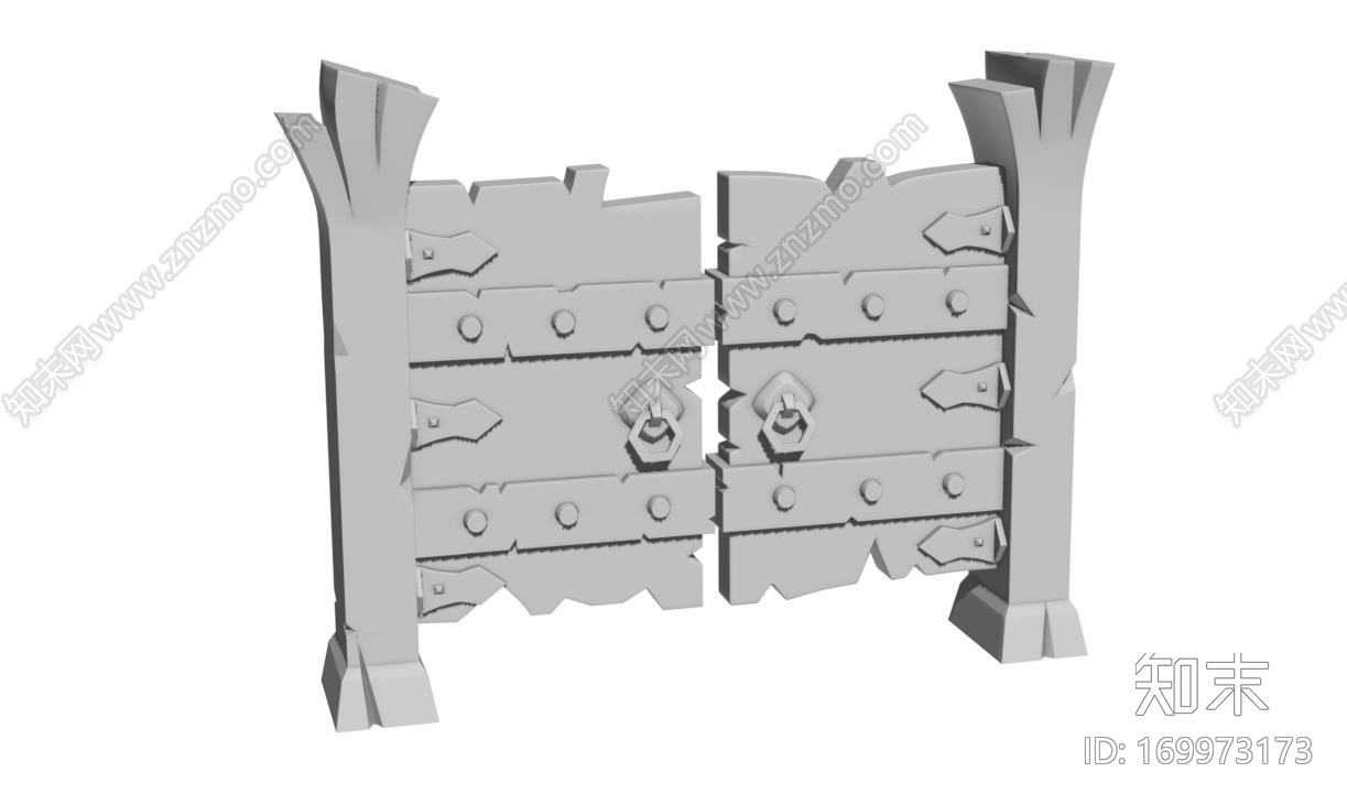 木门CG模型下载【ID:169973173】