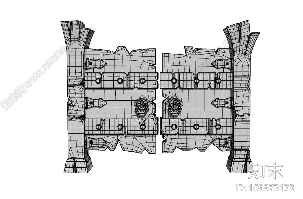 木门CG模型下载【ID:169973173】