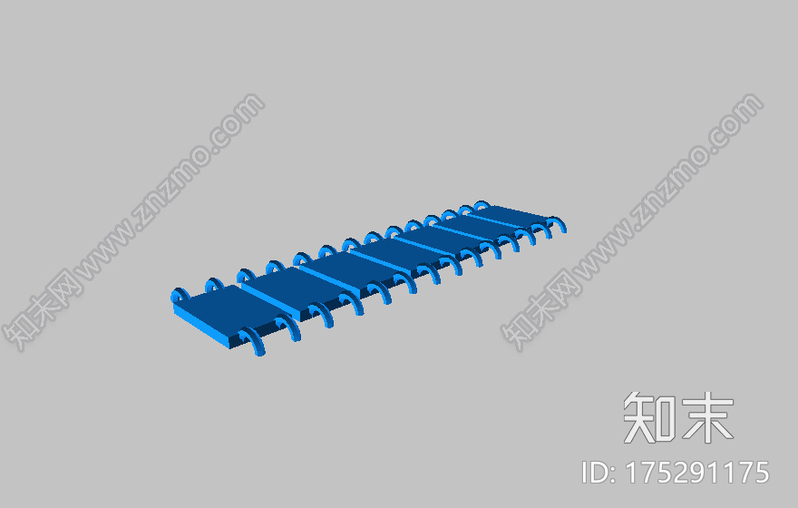 铁索桥模型3d打印模型下载【ID:175291175】