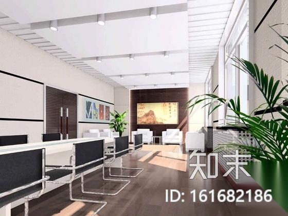 [大连]现代简约大型图书馆室内设计CAD施工图（含效果图...cad施工图下载【ID:161682186】