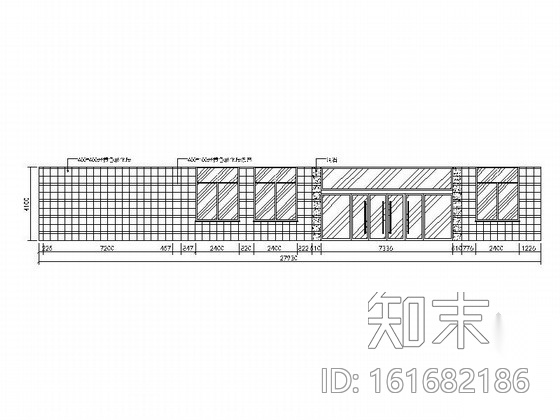 [大连]现代简约大型图书馆室内设计CAD施工图（含效果图...cad施工图下载【ID:161682186】