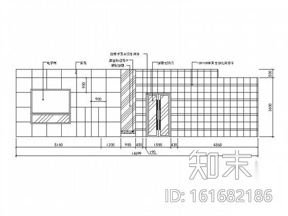 [大连]现代简约大型图书馆室内设计CAD施工图（含效果图...cad施工图下载【ID:161682186】