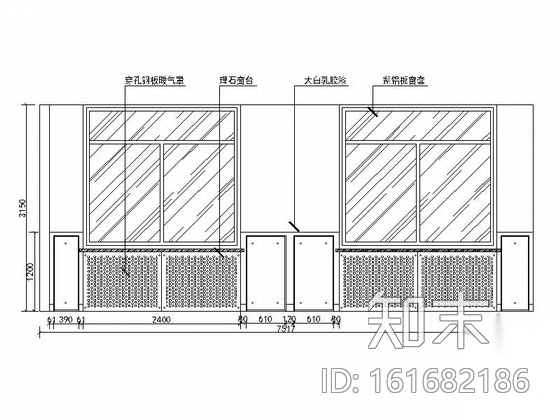 [大连]现代简约大型图书馆室内设计CAD施工图（含效果图...cad施工图下载【ID:161682186】