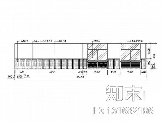 [大连]现代简约大型图书馆室内设计CAD施工图（含效果图...cad施工图下载【ID:161682186】
