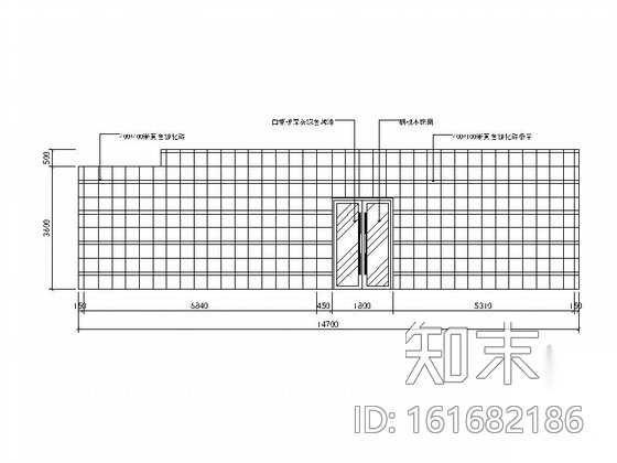 [大连]现代简约大型图书馆室内设计CAD施工图（含效果图...cad施工图下载【ID:161682186】