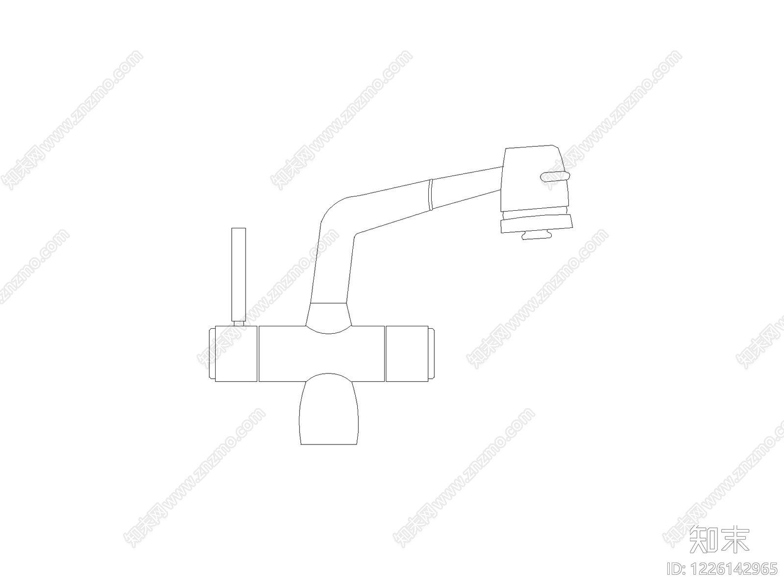 卫浴设施cad施工图下载【ID:1226142965】