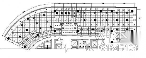 某办公室装修cad施工图下载【ID:161845103】