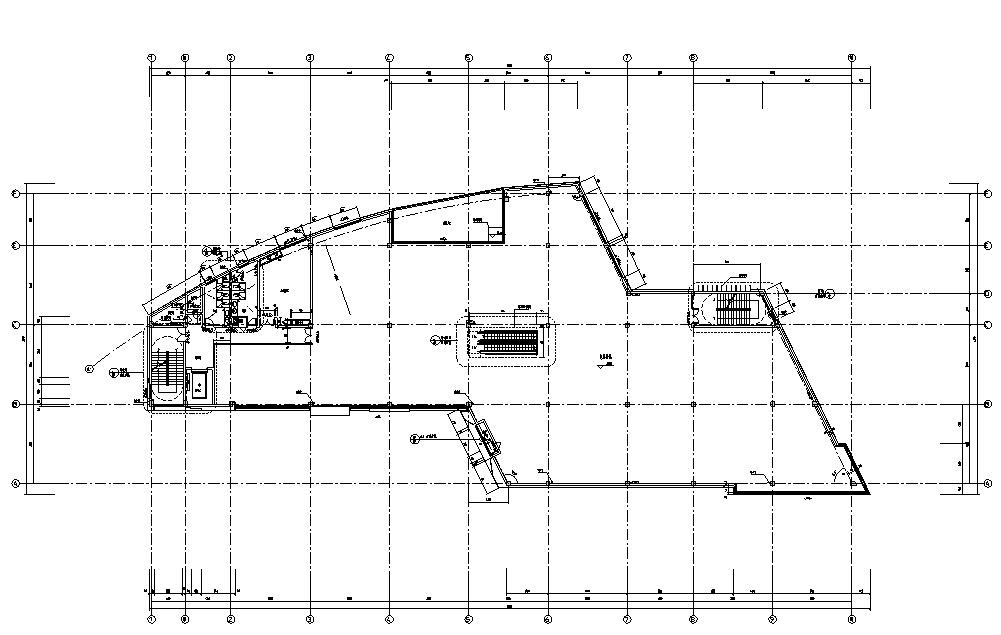 [江西]南昌凤凰城二期商业街建筑施工图设计（同济）cad施工图下载【ID:151443189】