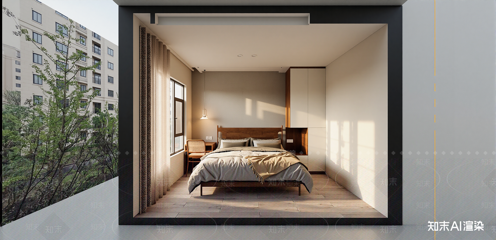 家居卧室SU模型下载【ID:1216044166】