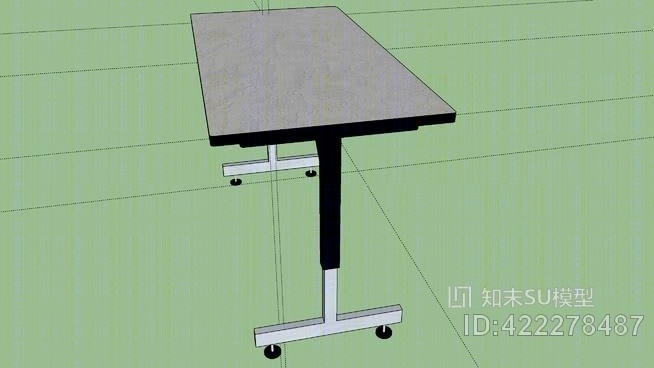 教室桌SU模型下载【ID:422278487】