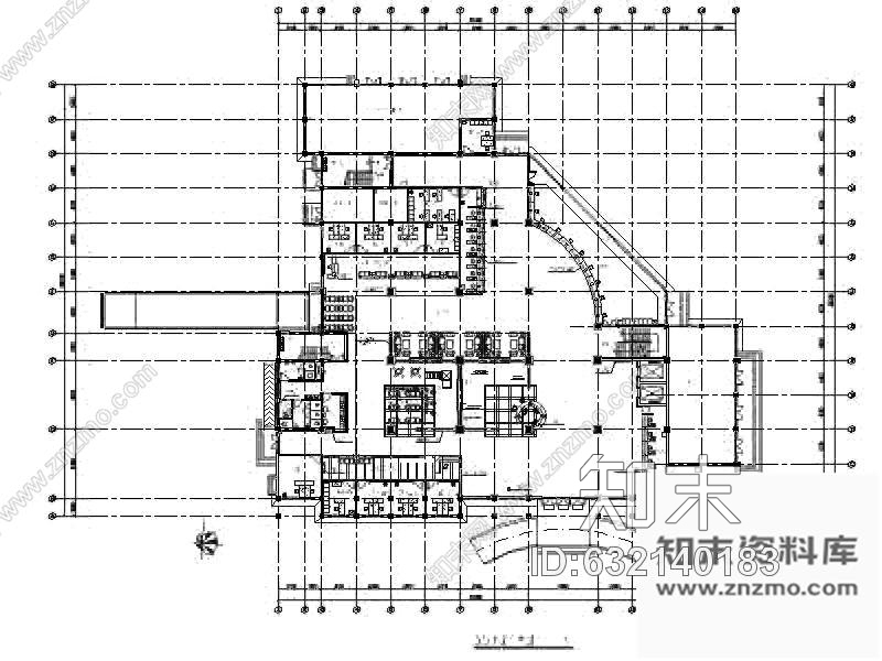 施工图某医院设计装修图(含效果)cad施工图下载【ID:632140183】