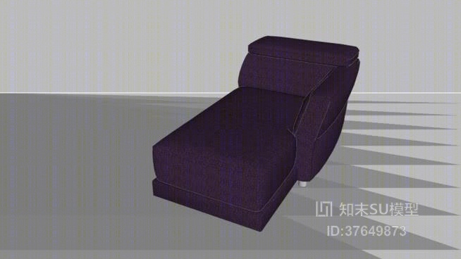 单人沙发SU模型下载【ID:37649873】