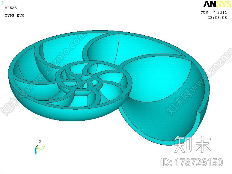 海螺壳3d打印模型下载【ID:178726150】