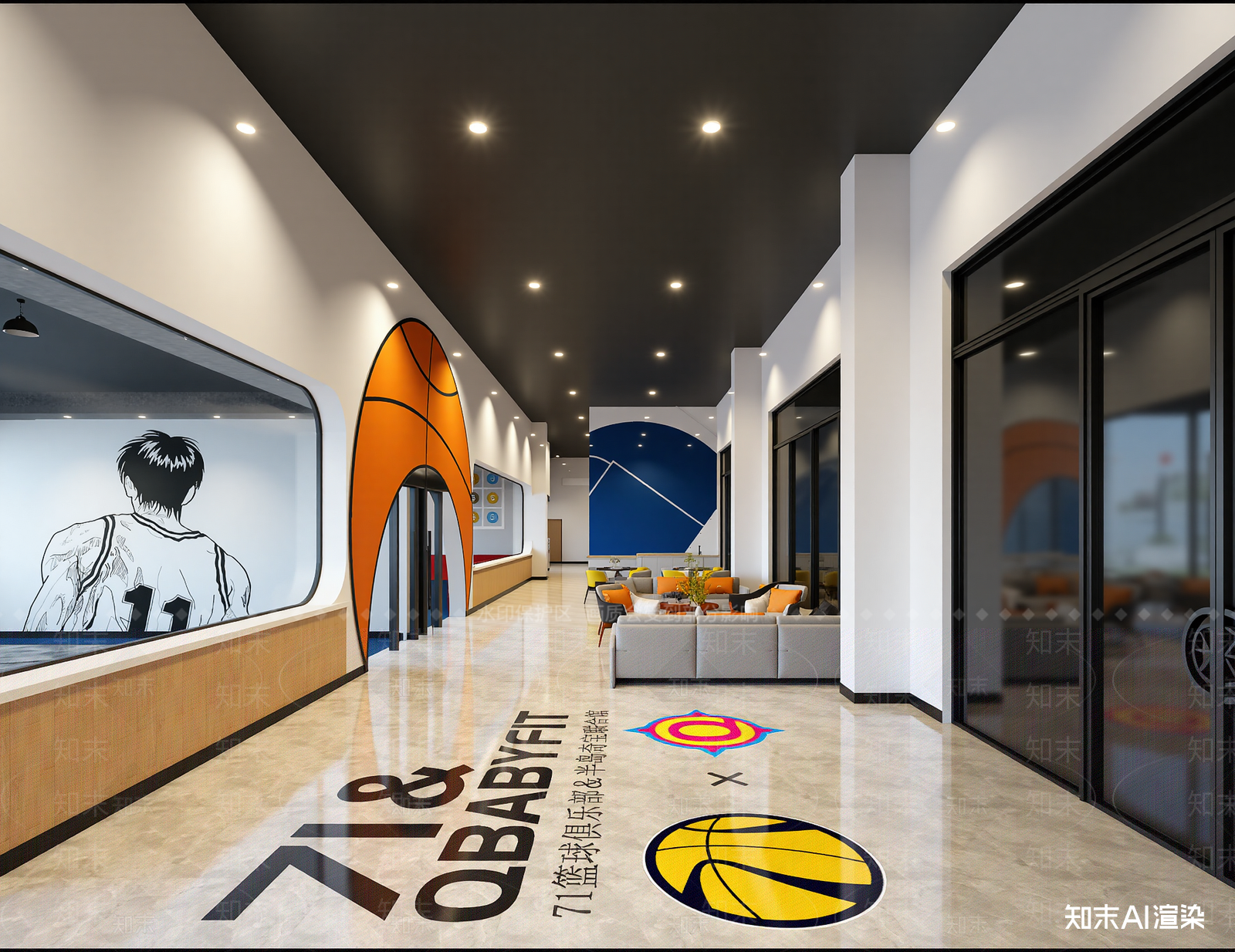 现代其他商业空间3D模型下载【ID:1214246387】