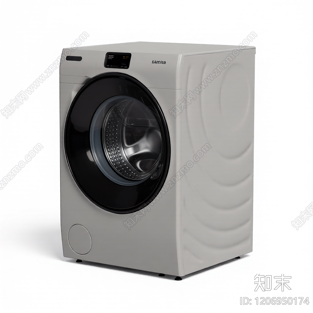 三星滚筒洗衣机3D模型下载【ID:1206950174】