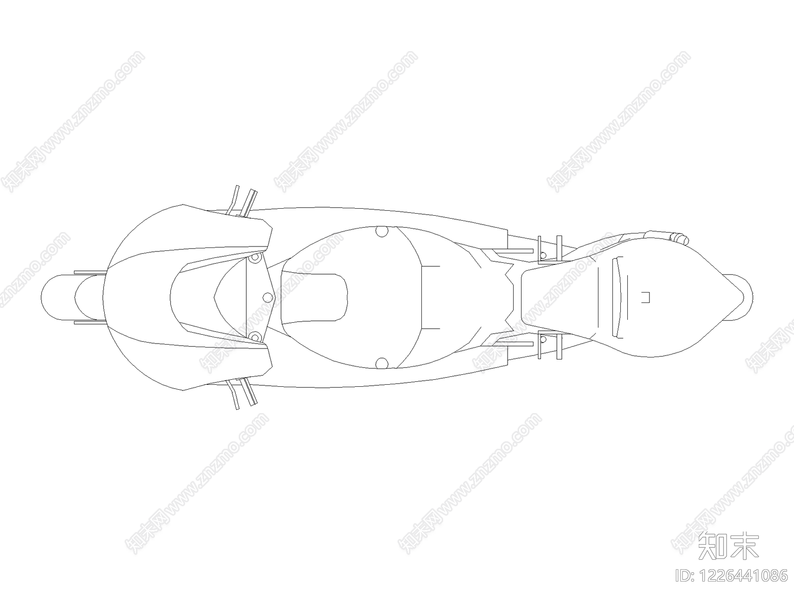 现代交通工具图库CAD图纸