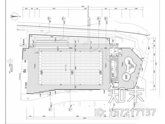 泳池区景观施工图cad施工图下载【ID:167217137】