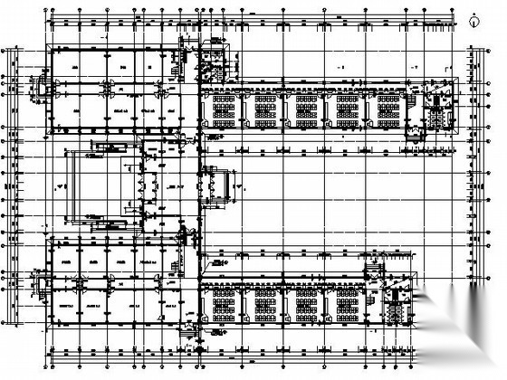 [辽宁]锦州某小学四层欧式教学楼建筑施工图（含效果图）cad施工图下载【ID:168309181】