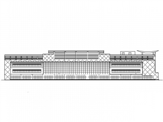 [菏泽]某四层大型超市建筑施工图cad施工图下载【ID:167656185】