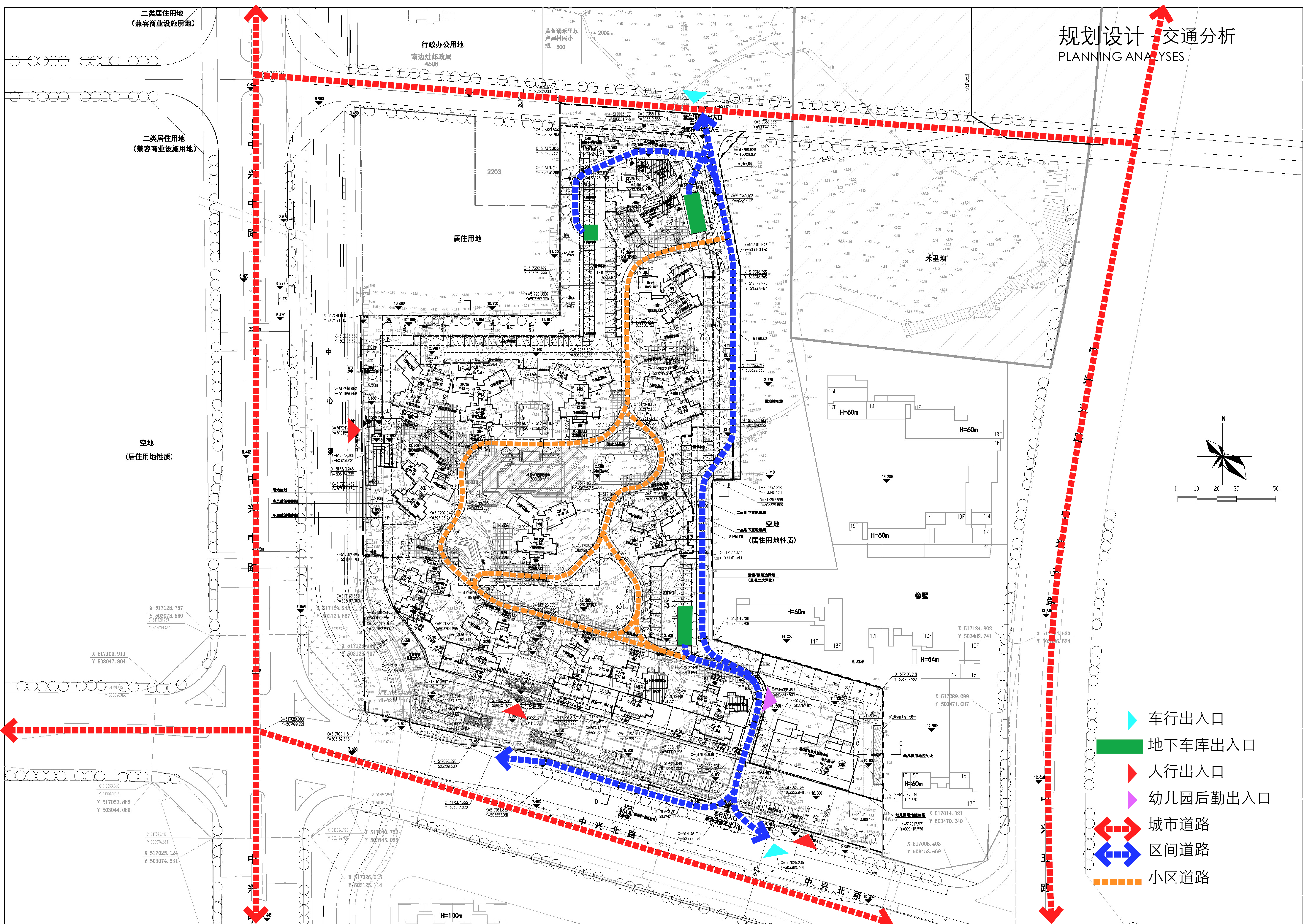 [惠州]现代风格住宅建筑方案文本cad施工图下载【ID:165158184】