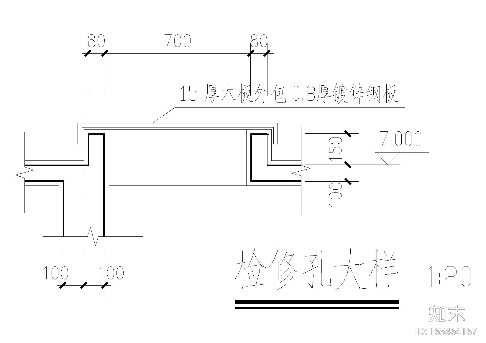 建筑大样施工图（厂房施工图下载【ID:165464167】