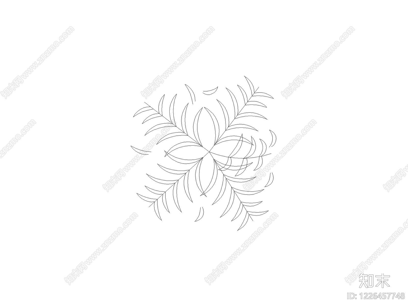 绿植CAD图纸