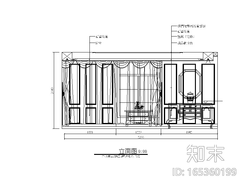 整套别墅样板房设计CAD施工图（含效果图）施工图下载【ID:165360199】