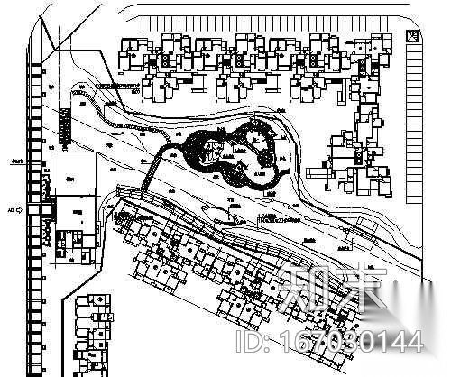 四川小区景观全套图cad施工图下载【ID:167030144】