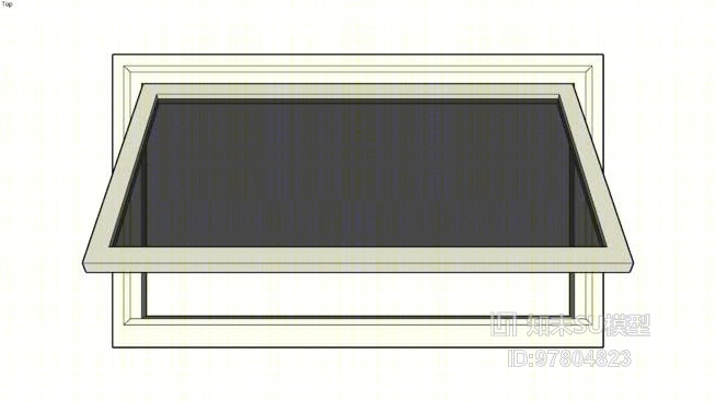 平开窗SU模型下载【ID:919328261】