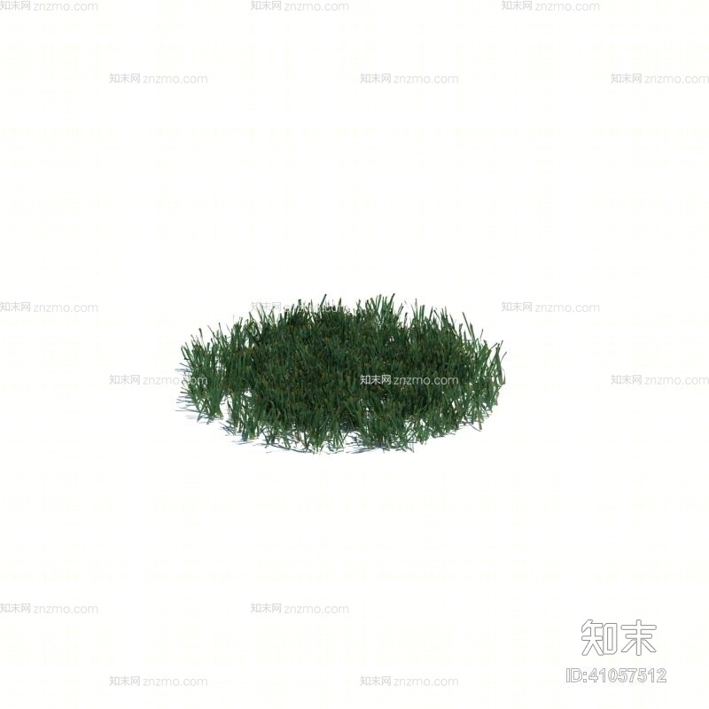 绿色草3D模型下载【ID:41057512】