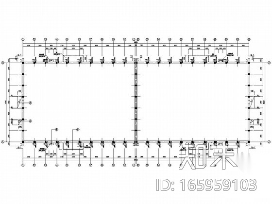 单层砌体结构平房仓结构施工图施工图下载【ID:165959103】