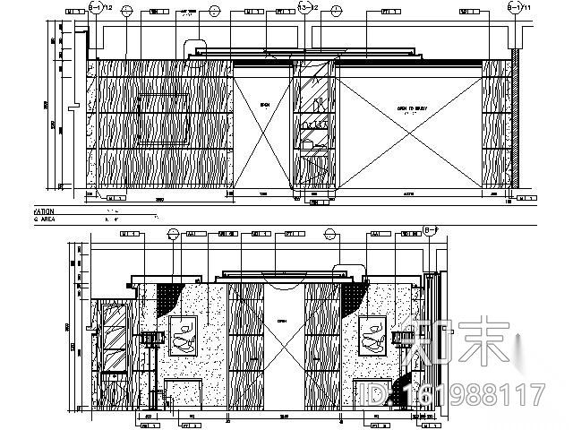 [东莞]五星酒店外交套房施工图cad施工图下载【ID:161988117】
