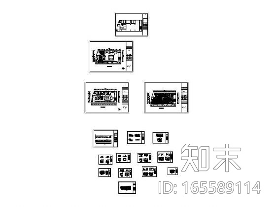 [毕业设计]山东茶楼设计图cad施工图下载【ID:165589114】