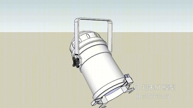 筒灯射灯SU模型下载【ID:37768182】