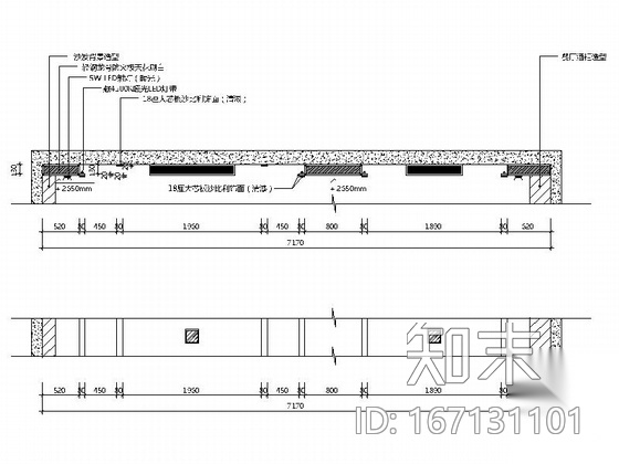 [广东]简约别致简欧风格别墅室内装修施工图cad施工图下载【ID:167131101】