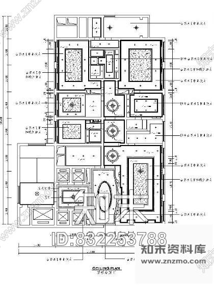 图块/节点总统套房平面图三cad施工图下载【ID:832253788】