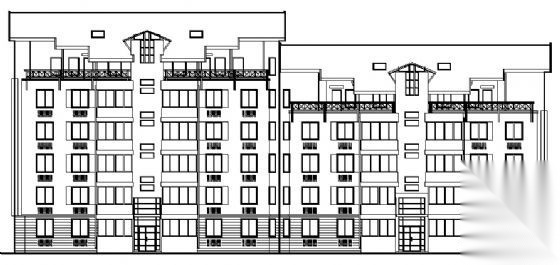 顺弛太阳城26号楼建施图纸cad施工图下载【ID:149857179】