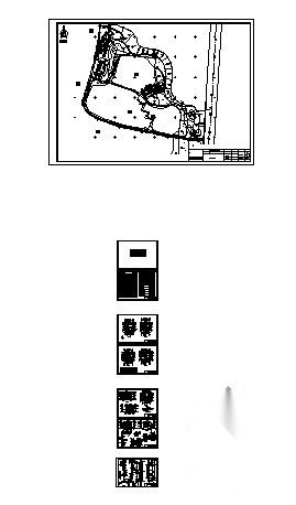 [安徽]某二层接待公寓建筑施工图cad施工图下载【ID:166714126】