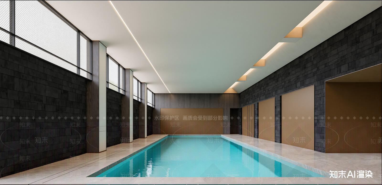 现代会所SU模型下载【ID:1215949776】