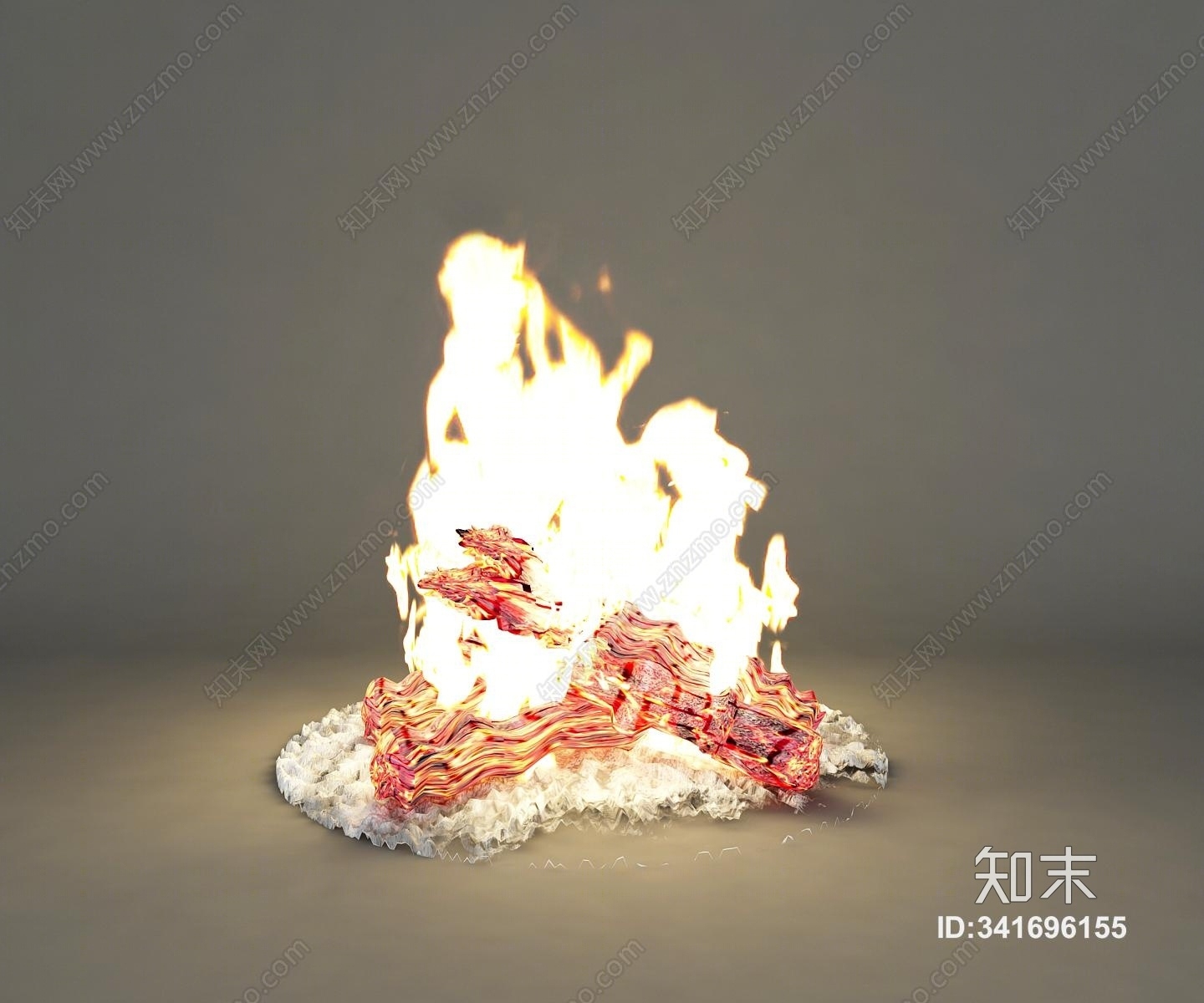 现代火苗火焰3D模型下载【ID:341696155】