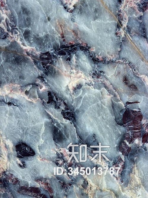 抽象蓝黑大理石纹理背景墙石材贴图下载【ID:345013787】