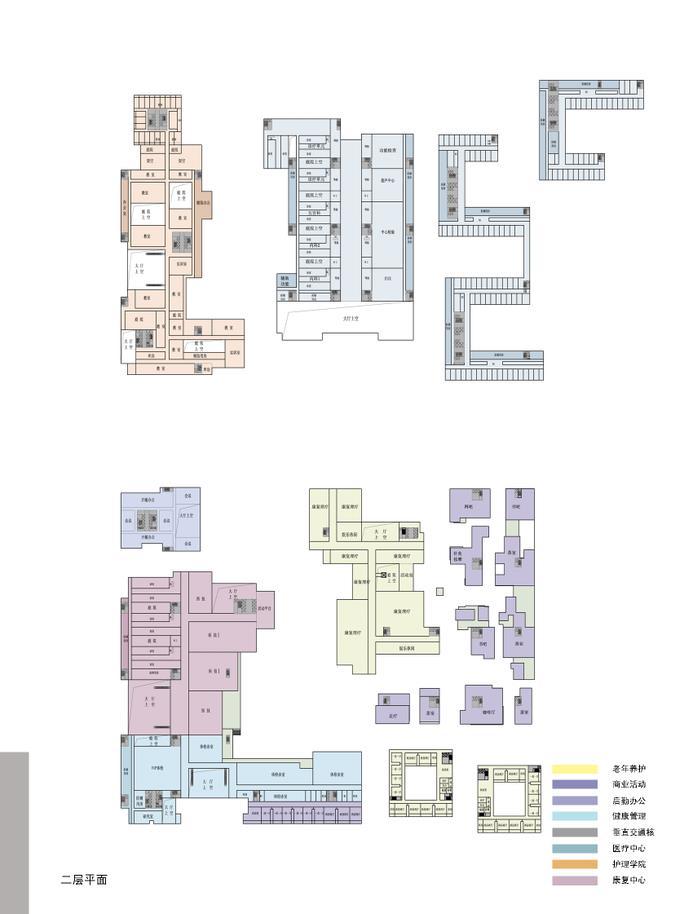 [安徽]高端型老年医学康复中心工程建筑设计方案文本cad施工图下载【ID:151583169】