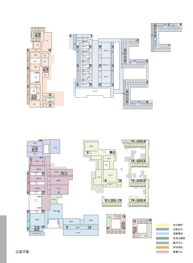 [安徽]高端型老年医学康复中心工程建筑设计方案文本cad施工图下载【ID:151583169】