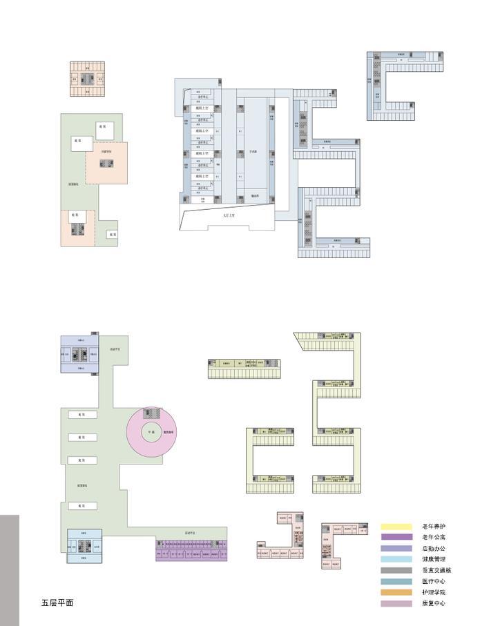 [安徽]高端型老年医学康复中心工程建筑设计方案文本cad施工图下载【ID:151583169】