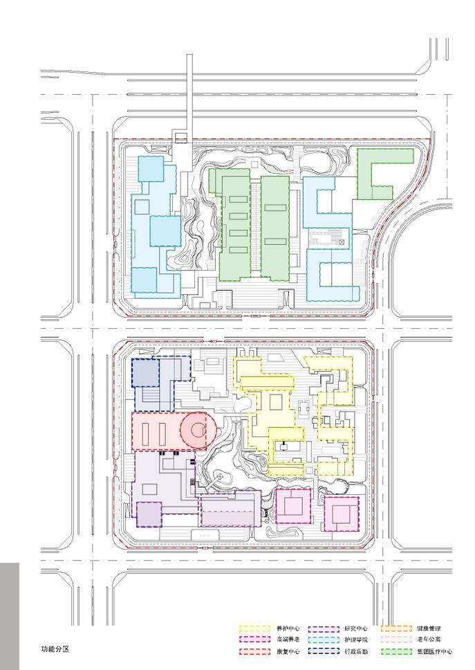 [安徽]高端型老年医学康复中心工程建筑设计方案文本cad施工图下载【ID:151583169】