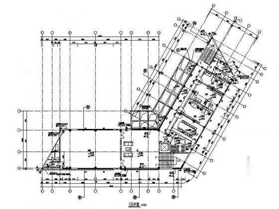 [广东]3层现代风格办公楼建筑设计施工图（知名设计院）cad施工图下载【ID:167507119】