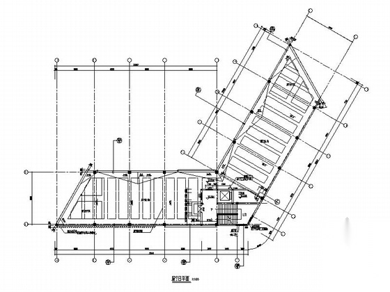 [广东]3层现代风格办公楼建筑设计施工图（知名设计院）cad施工图下载【ID:167507119】