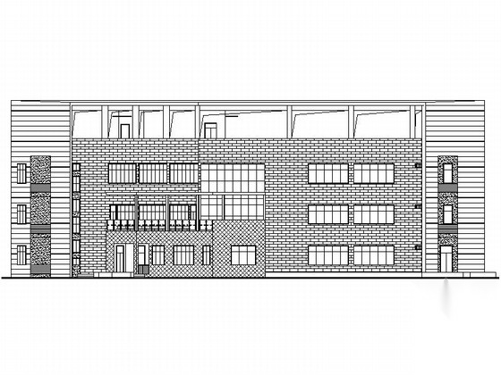 [广东]3层现代风格办公楼建筑设计施工图（知名设计院）施工图下载【ID:167507119】